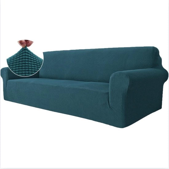 Banca Universale con Supporto Armonico, 1 Pezzo, Schiuma Antiscivolo, Color Turquoise, Reclinabile, Universale per Soggiorno