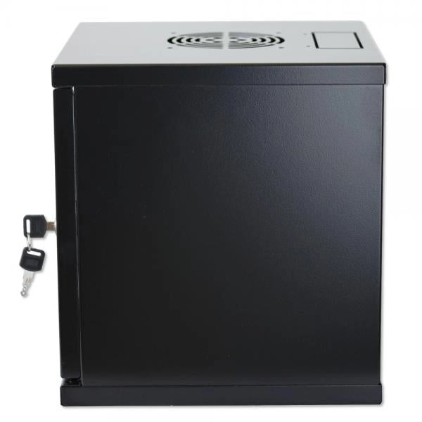 Armadio Rack 10'' a muro 6 unità Porta Grigliata Nero