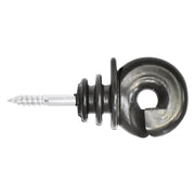 Isolatori ad Anello per RECINTO ELETTRICO Ø5.9mm 88x39mm per Pali in Legno recinzioni elettriche Mezofarm