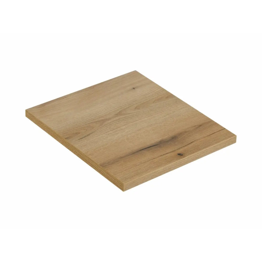 Piano lavabo VANO – Colore rovere – L50 × P40 × H2 cm – Da appoggiare