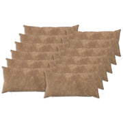 Federa 12 pcs HEERLEN Tortora 40 x 80 cm Fleece in microfibra 909987