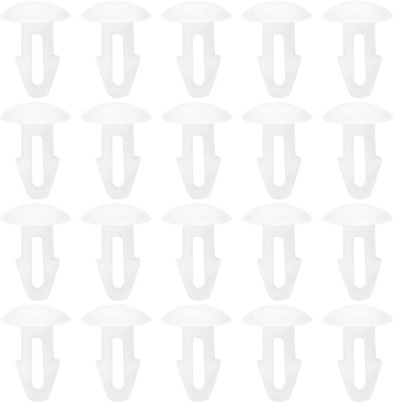 Otturatori nylon per fissaggio 100 pezzi - Accessori di fissaggio per esterni - Riparazione di mobili da giardino - Cuscini di divano/lounge - Foro 15/64 pollici - Duratura e facile da utilizzare