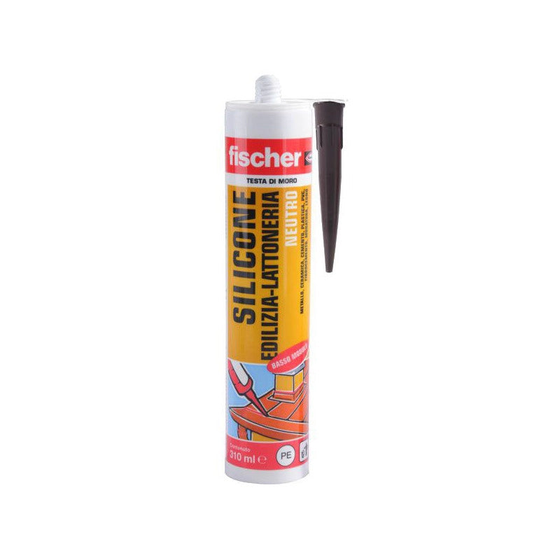 Silicone Neutro Sbm310 Grigio Ml 310 Fischer