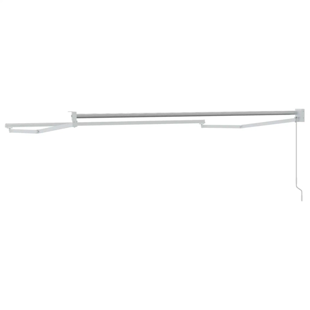 Telaio per tende da sole retrattile manuale Bianco 3,5 x 2 m 42024177