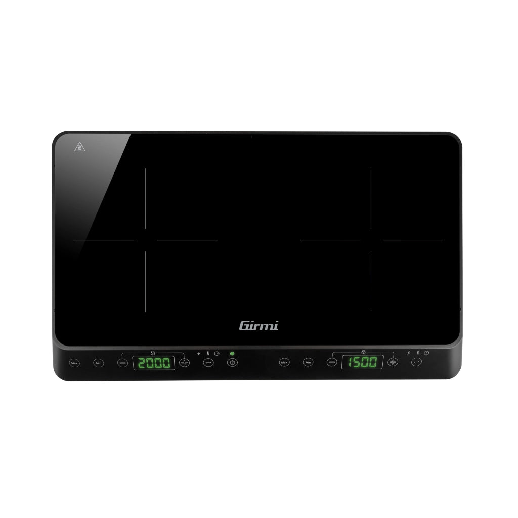 FORNELLO A INDUZIONE DOPPIO PI51 3500W  potenza 2000W+1500W    GIRMI
