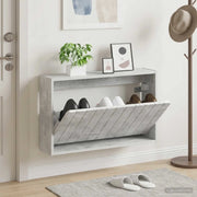 Mobiletto per Scarpe da Muro ZWOLLE 71 x 17 x 43 cm 896408