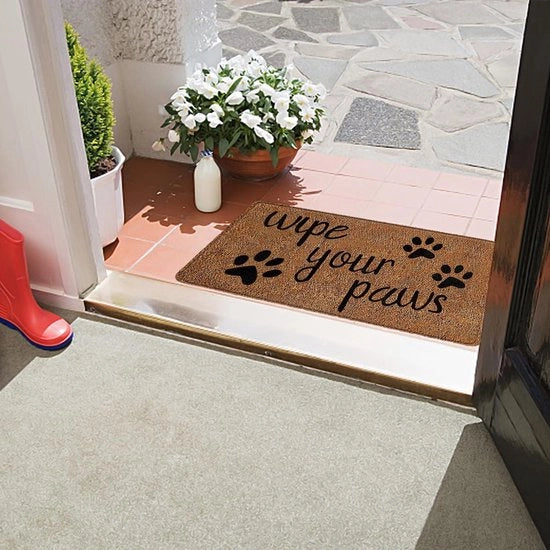 Mat antiscivolo per cucina e ingresso | Pannello di protezione per pavimento | Mat per interni | Formato rettangolare | 45 x 75 cm