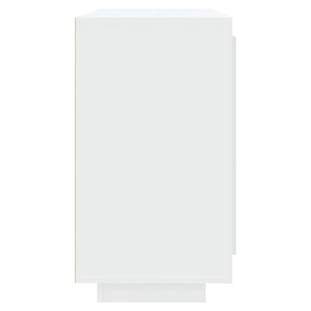 Buffet credenza cassettiera armadio mobile contenitore organizer per cucina soggiorno salotto 80 x 40 x 75 cm legno ingegnerizzato bianco 02_0030517