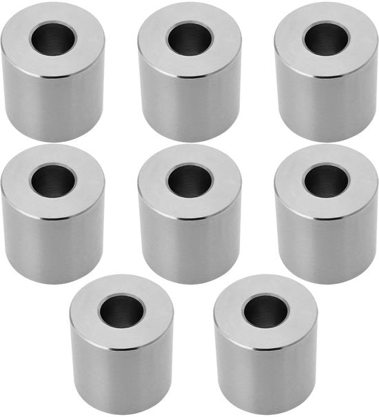 Afdichtringe in acciaio inossidabile - 8 pezzi - 8,2x20x20 mm - Sluitring