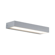 Applique biemissione LEVEL LED 15W 4000K Grigio - Lampada da parete per esterno IP65 in alluminio pressofuso - Rossini Illuminazione