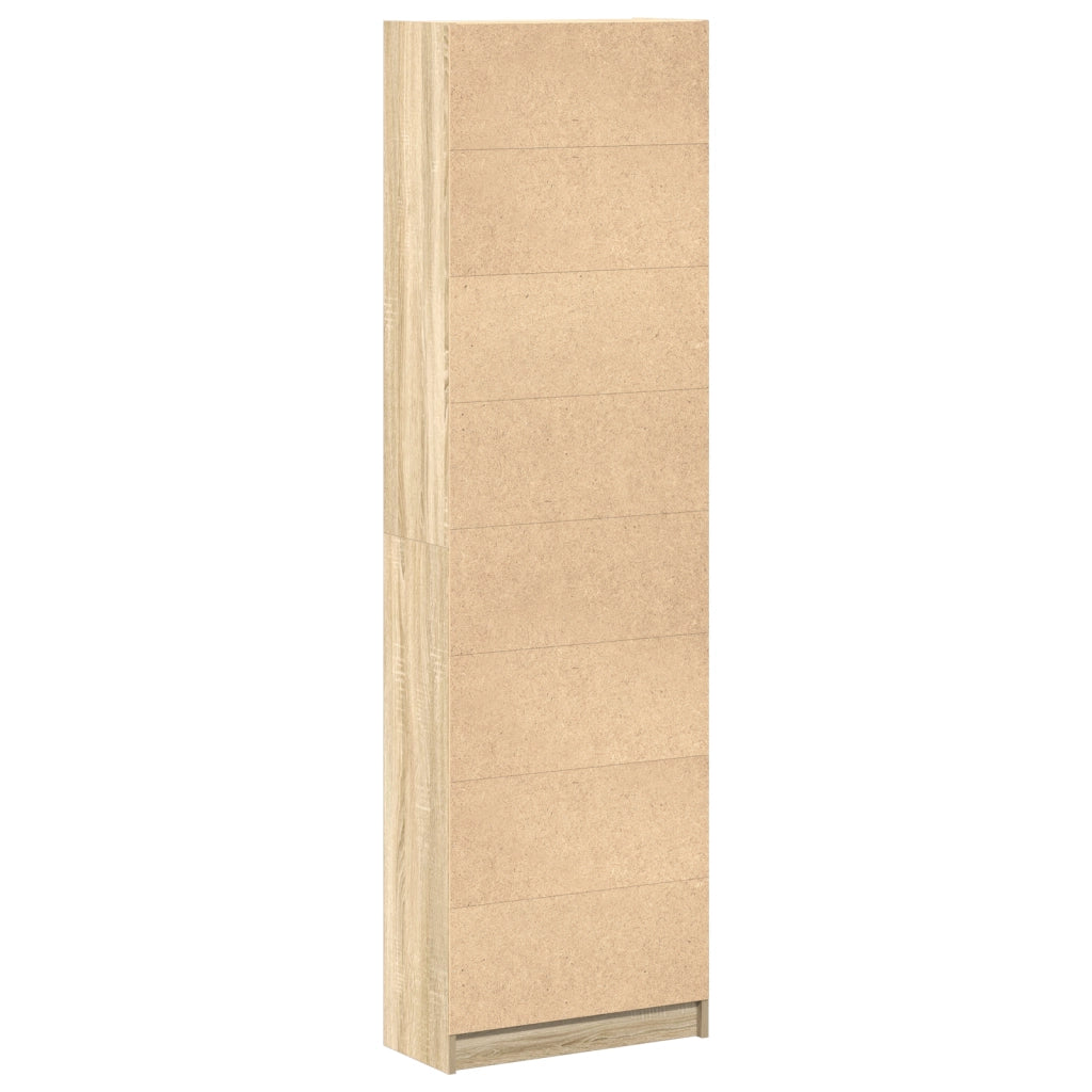 Armadio Rovere Sonoma 55x25x189 cm Legno Ingegnerizzato