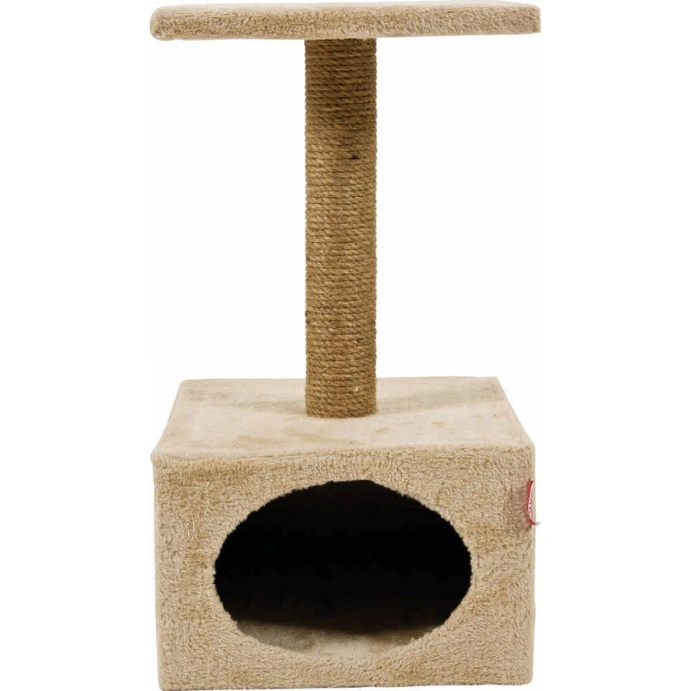 Trade Shop - Tiragraffi Per Gatti Con Trochetto Rivestito In Canapa Naturale -