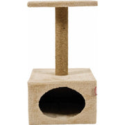 Trade Shop - Tiragraffi Per Gatti Con Trochetto Rivestito In Canapa Naturale -
