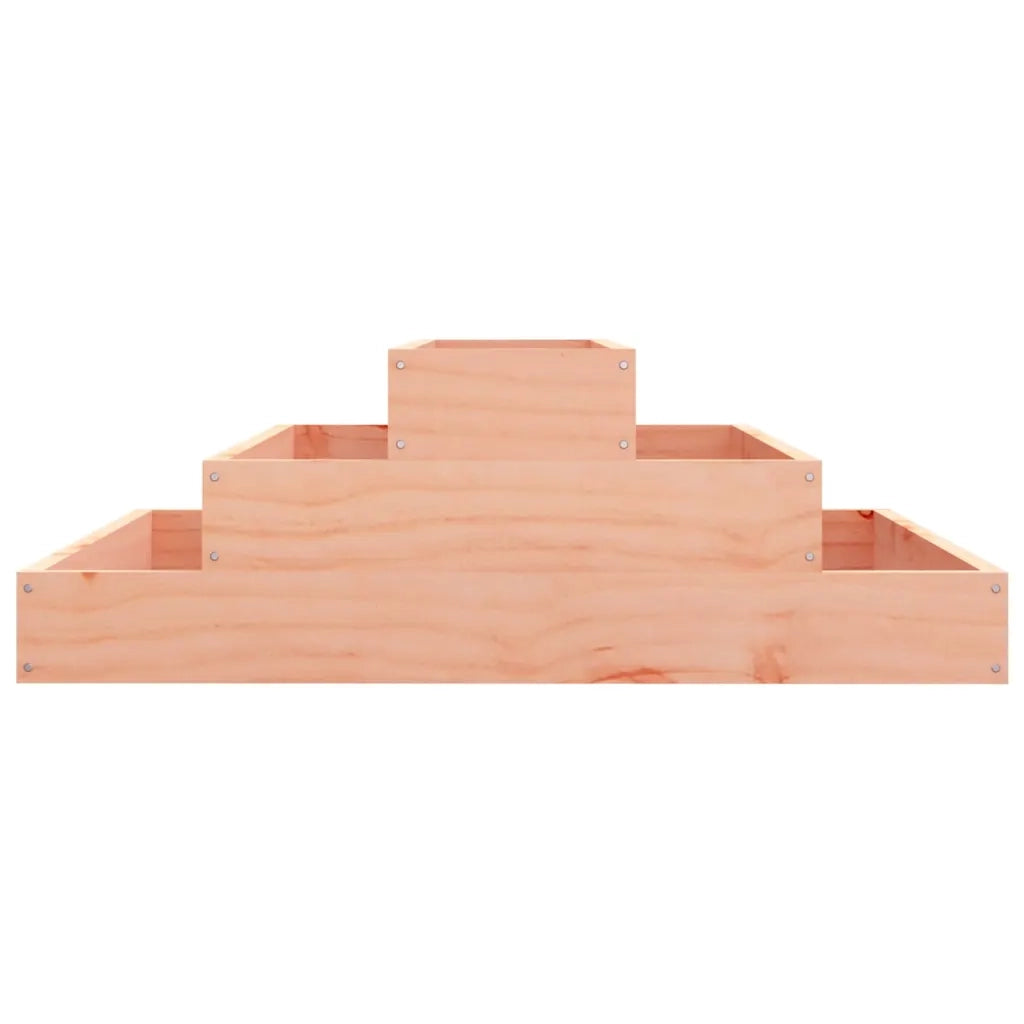 Fioriera | Cassetta per fiori | Vaso 80x80x27 cm in Legno Massello di Douglas