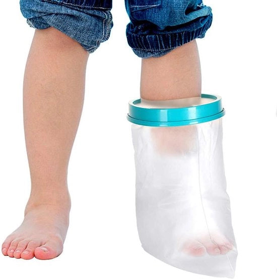 Copertura impermeabile per fasciature di gesso - protezione per fasciature dei piedi per bambini - 31cm / 12" .
