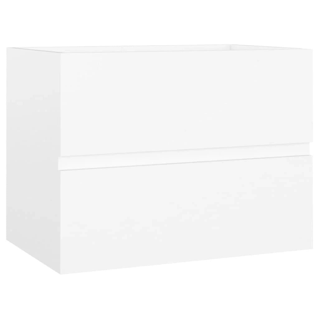 Mobile lavabo con lavabo integrato 60 x 38,5 x 45 cm truciolare bianco 02_0006419