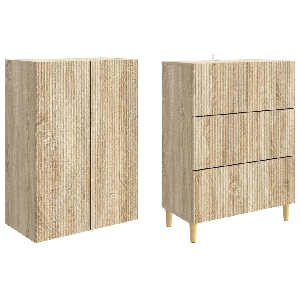 Set di armadi 2 pcs Rovere Sonoma 66 x 34,5 x 90 cm 3416558