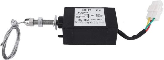 Valvola a chiusura magnetica DC 12/24V - Interruttore per motori diesel - Materiale di alta qualità - Duraturo - Lunga durata - Funzionamento affidabile - Valvola magnetica