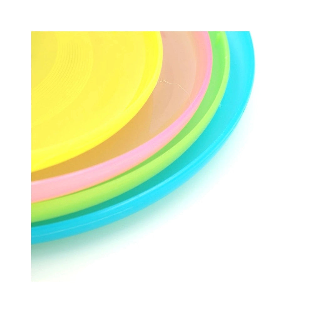 Trade Shop - Frisbee Frisbi Gioco Per Cani Gioco Cani Per Spiaggia Campagna Colorato 20 Cm -