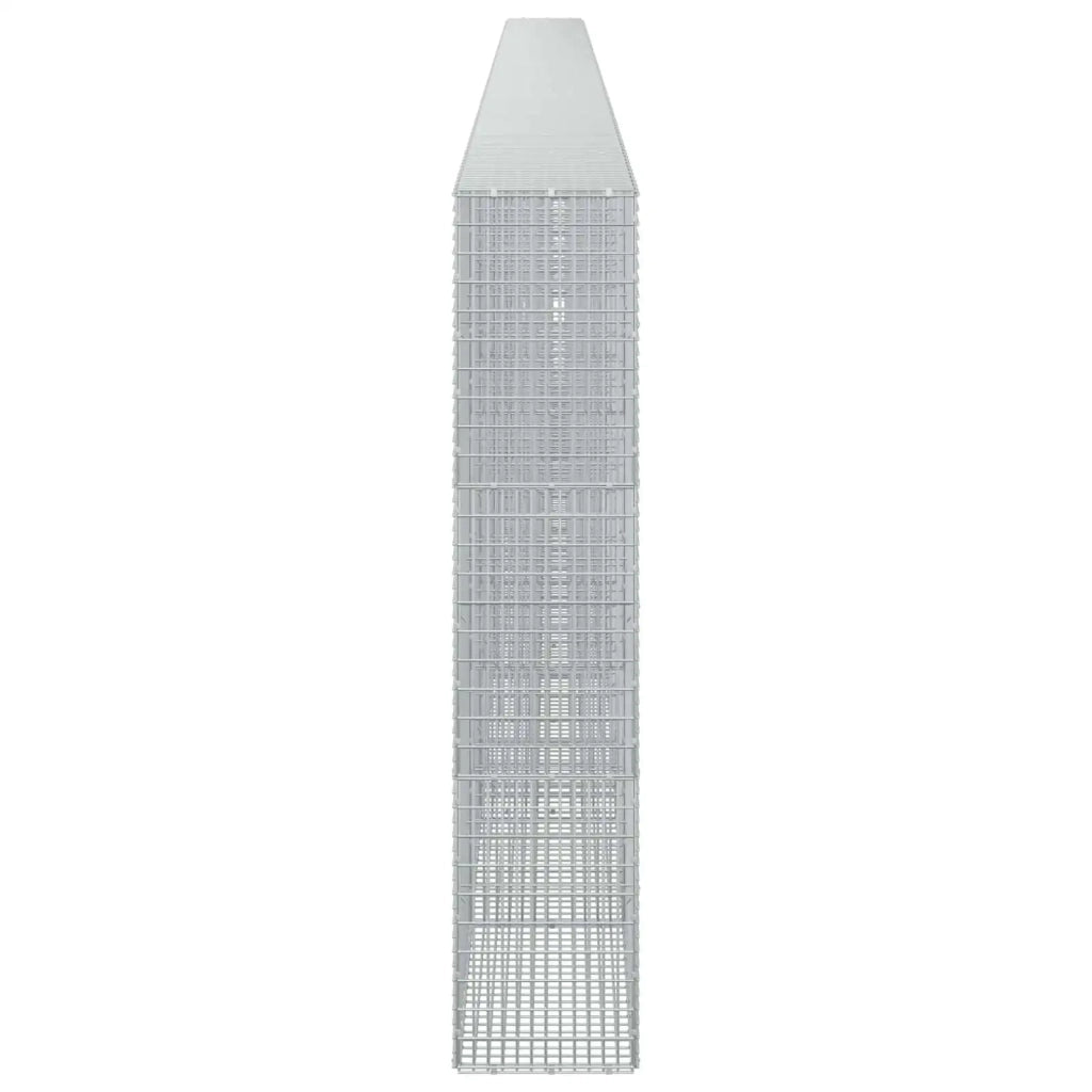 Gabione con filo da 3,5 mm e rete da 5x2,5 cm 1000x30x150 cm 3461798