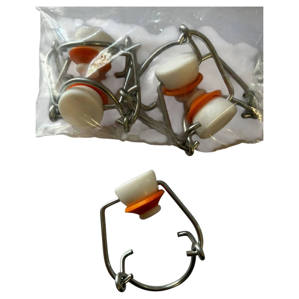 Tappi per Bottiglie Cinque pezzi tappi meccanici con guarnizione