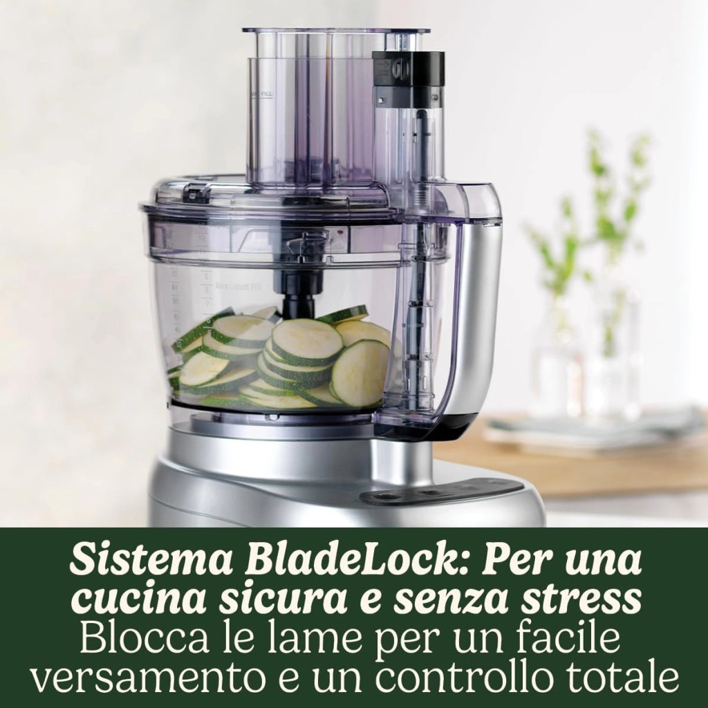 Cuisinart Easy Prep Pro Robot da Cucina con 7 funzioni di preparazione dei pasti | Multifunzione | Lama per tritare e dischi per tagliare a dadini | Parti lavabili in lavastoviglie