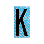 Lettera Adesiva Nera Serie T80 K Letterfix