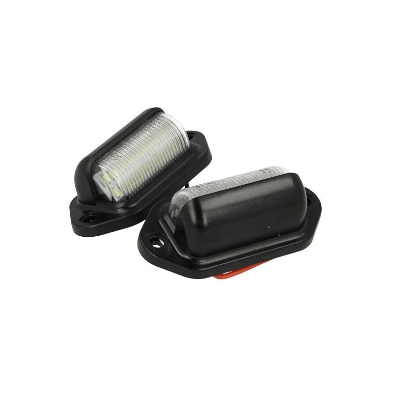 Kit Luci Targa Led Universale 12V 2W Lampada Ingombro Luci Targa Per Moto Auto Rimorchio Furgone Barca Omologato CE E8