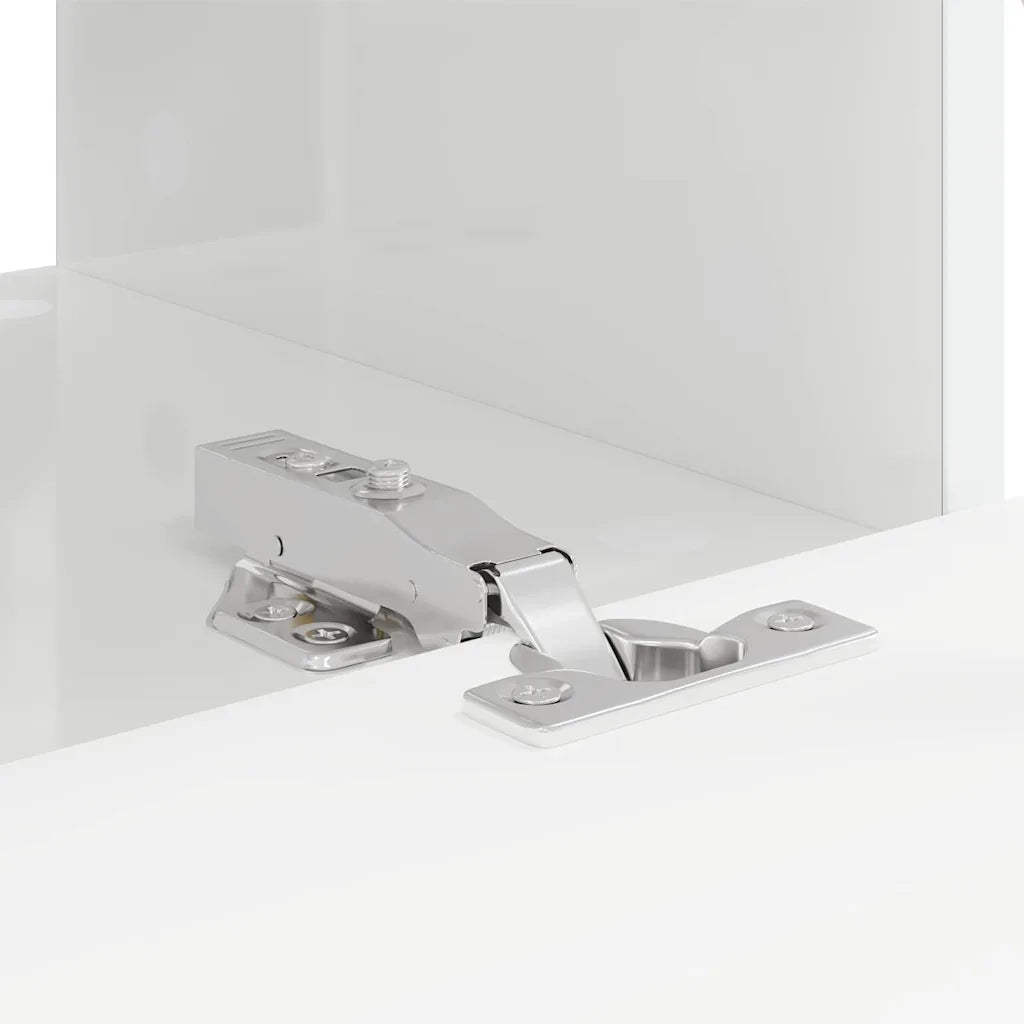 Mobile TV da parete Bianco Lucido 60 x 31 x 29,5 cm 892197