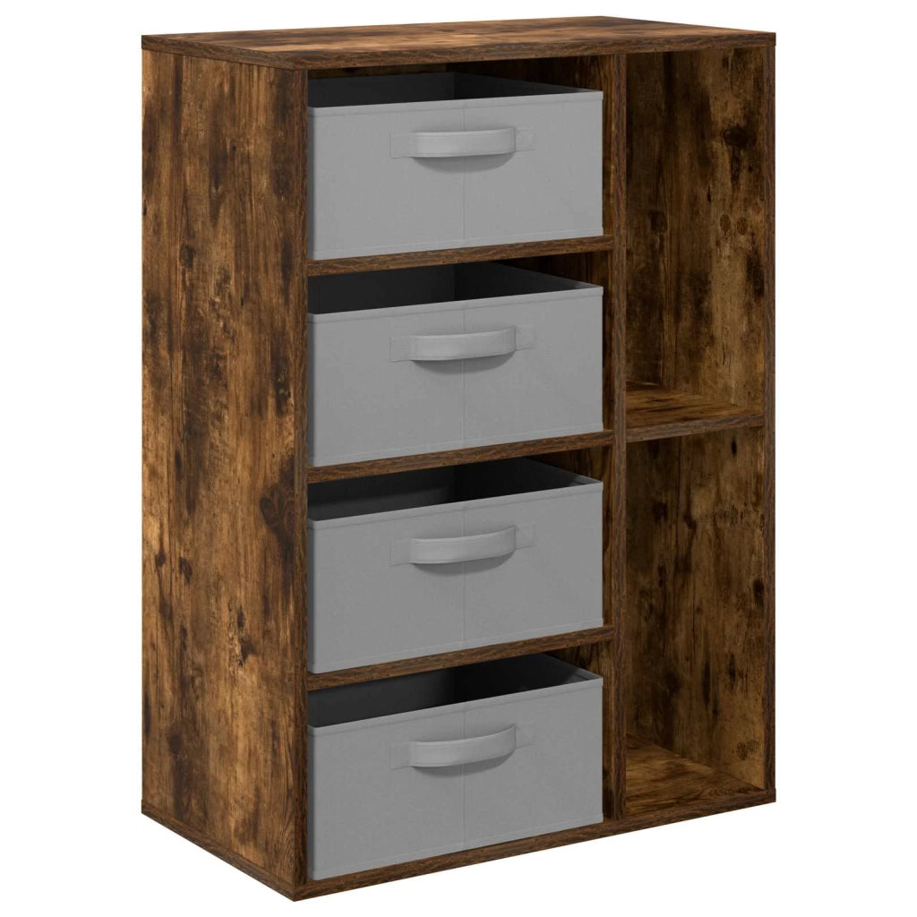 Credenza con cassetto Rovere fumé 60 x 33,5 x 84 cm 8000472