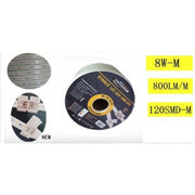 Trade Shop - Strip Led 2835 120d 9.5 Mm 100 Mt 220v Luce Calda Fredda Naturale 2835 Smd - -bianco Freddo      -