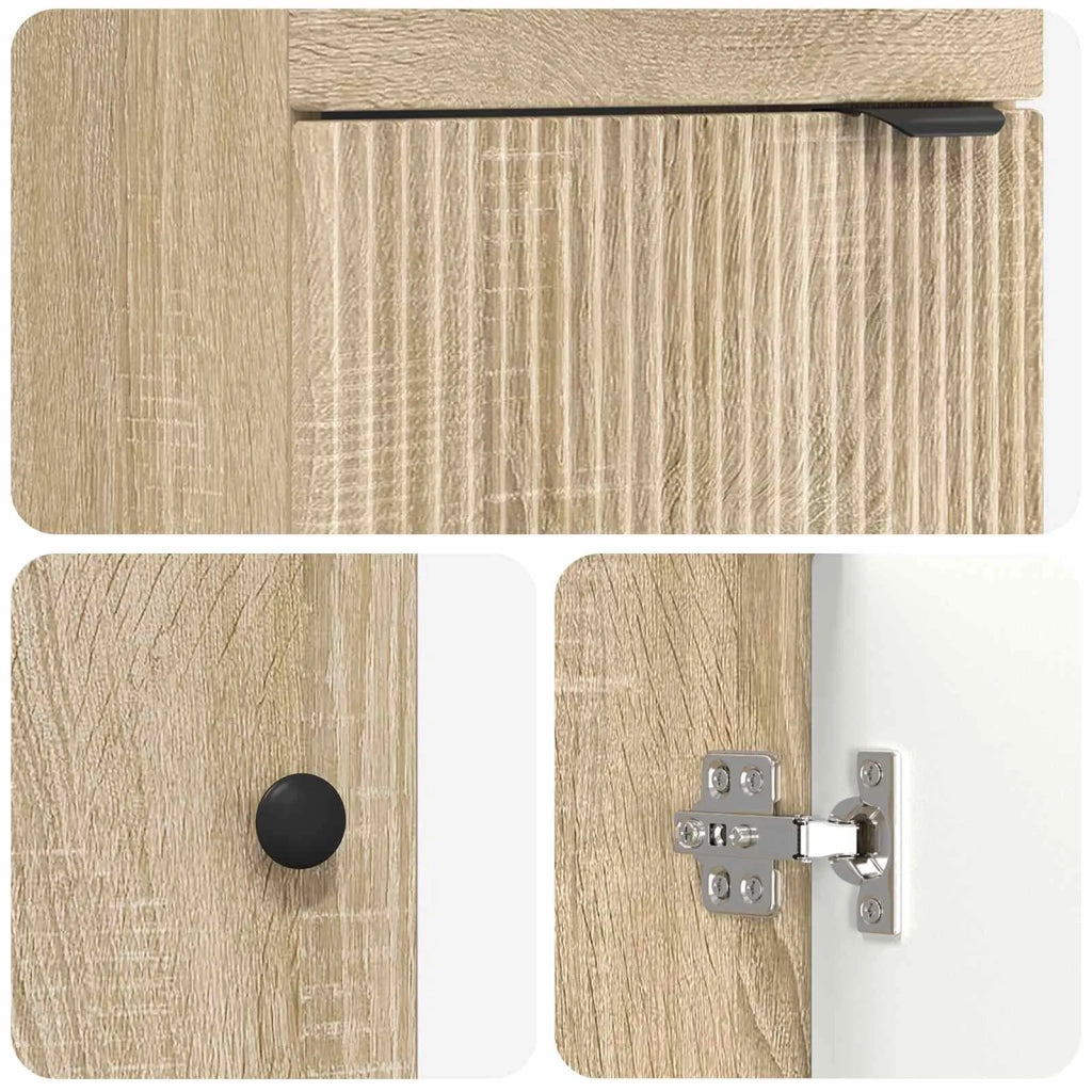 Mobile da bagno con lavabo Rovere Sonoma 42 x 40 x 84,5 cm