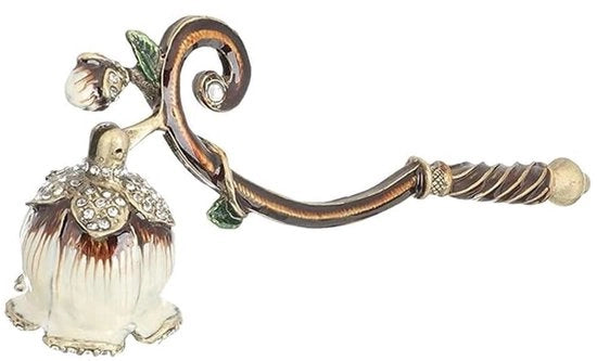 Blusser Metallico per Candelabri - Automatizzato - Sicuro - Forma a Goccia - Lunghezza in Acciaio - Adatto per Diverse Dimensioni di Candelabri - Blusser per Candelabri