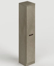 Cassettone con porta e 5 ripiani - Mobiliario multifunzionale - Altezza 182 cm - Larghezza 36 cm - Profondità 38 cm - Realizzato con materiale di alta qualità - Armadio per la conservazione