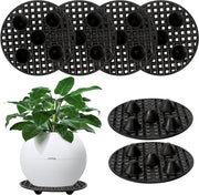 Set di sostegni per piante 6 pezzi griglia di drenaggio pannelli di plastica per vaso di fiori mesh-pads 20 cm griglia di drenaggio mesh per piatto rotondo standard griglia di drenaggio mesh per esterno giardino interno