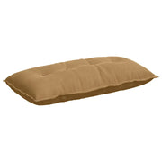 Cuscino per Schiena | Cuscino dorsale Marrone 100 x 50 cm Tessuto in Cords