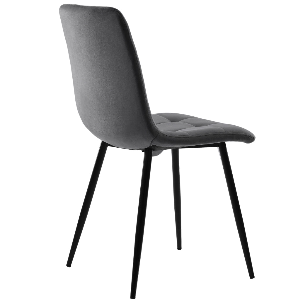 Set da pranzo 5 pezzi; tavolo rotondo 80x76 cm con motivo marmo; in MDF e metallo; multicolore