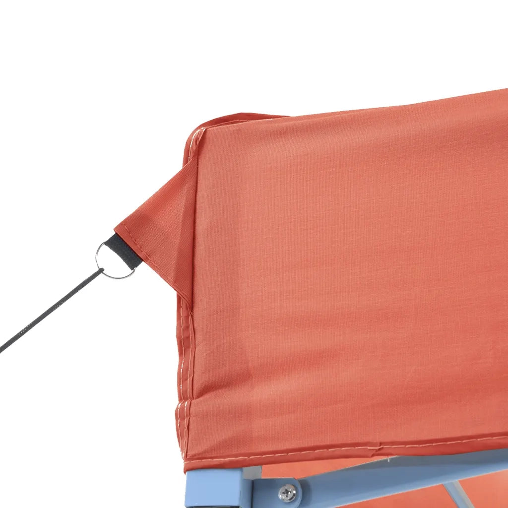 Tendone per Feste Pieghevole Pop-Up con 3 Pareti Terracotta 4005021