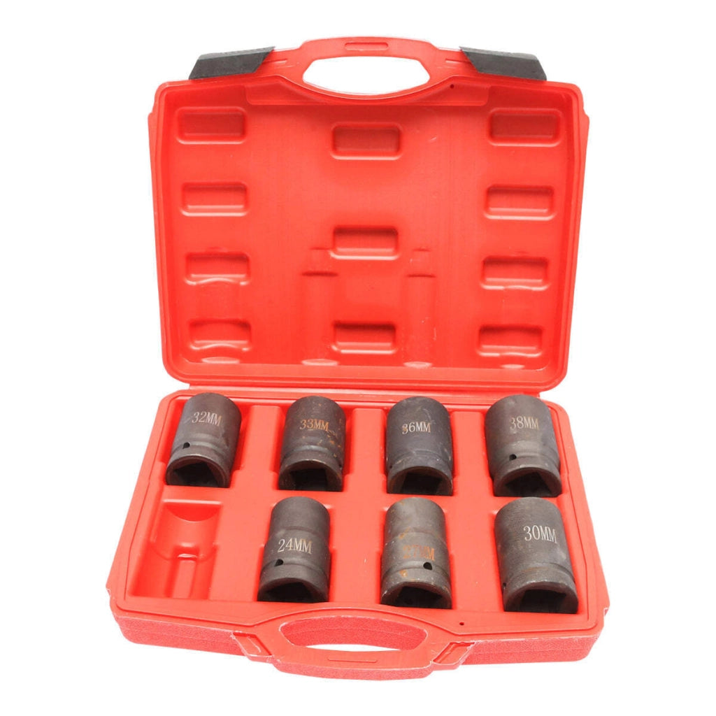 Set chiavi a bussola 7 pezzi (24-27-30-32-33-36-38)
