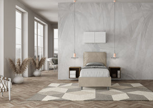 Letto Singolo 80x190 cm Senza Rete Antea Sabbia