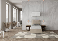 Letto Singolo 80x190 cm con Rete Antea Sabbia