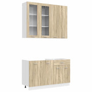 Unità Cucina LYON 4 pcs Rovere Sonoma Legno ingegnerizzato 3438365
