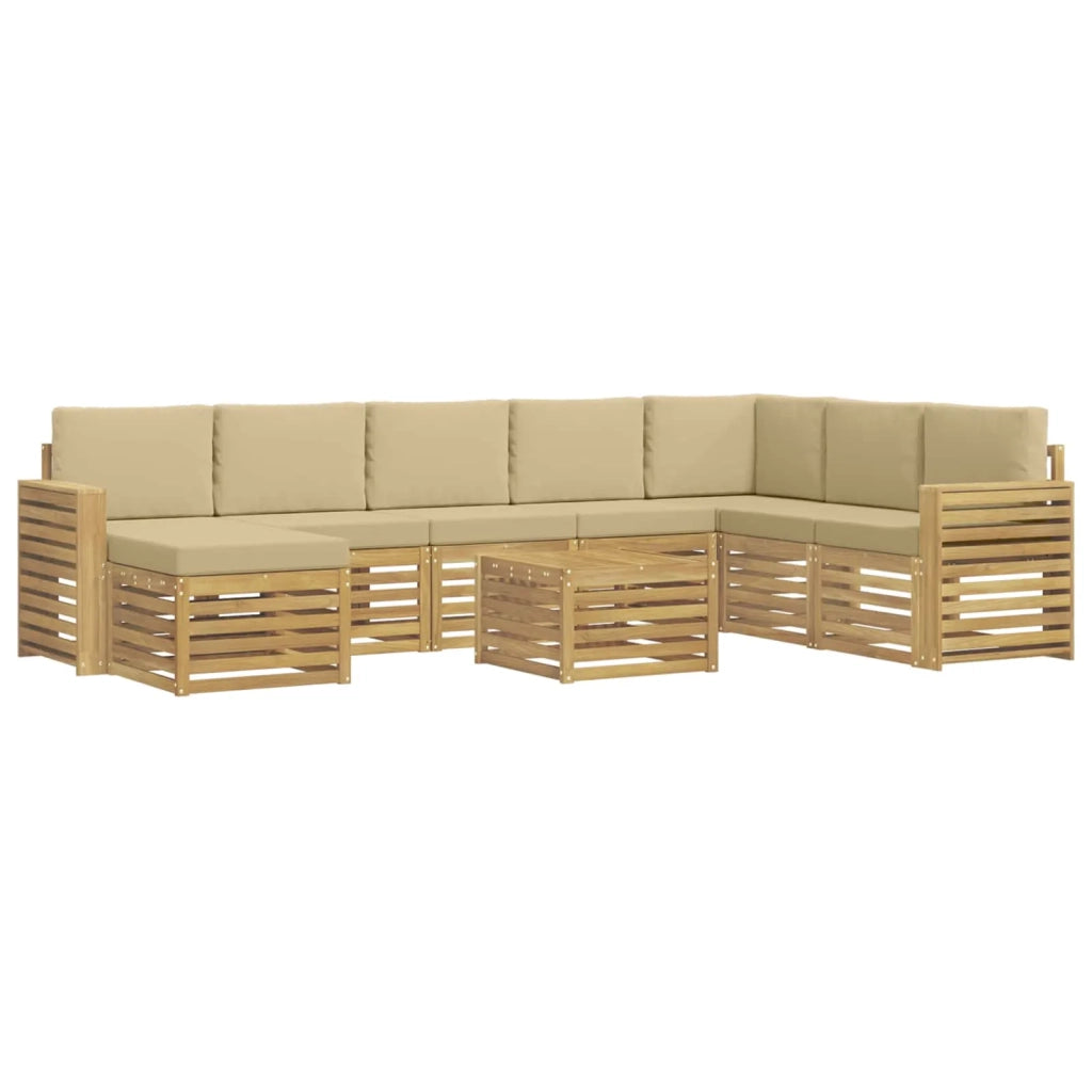 Set divani Legno di Acacia Massello 3392363