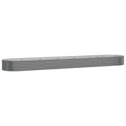 Fioriera rialzata per piante e fiori adatta per terrazze e giardini acciaio verniciato a polvere 507 x 100 x 36 cm grigio 02_0039660