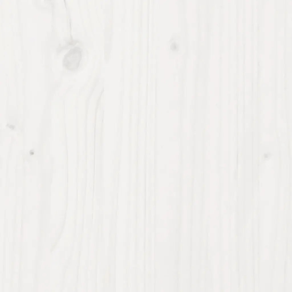 Testiera-Testata-Testiera Decorativa Bianca 180 cm in Legno Massello di Pino