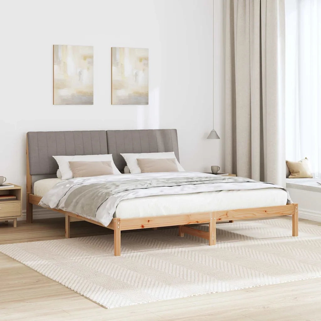 Struttura del letto Marrone 180 x 200 cm Pino massello 3394406