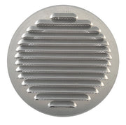GRIGLIA AERAZIONE ALLUM C/RETE ANTINS D 100 MM- 1,0 pz