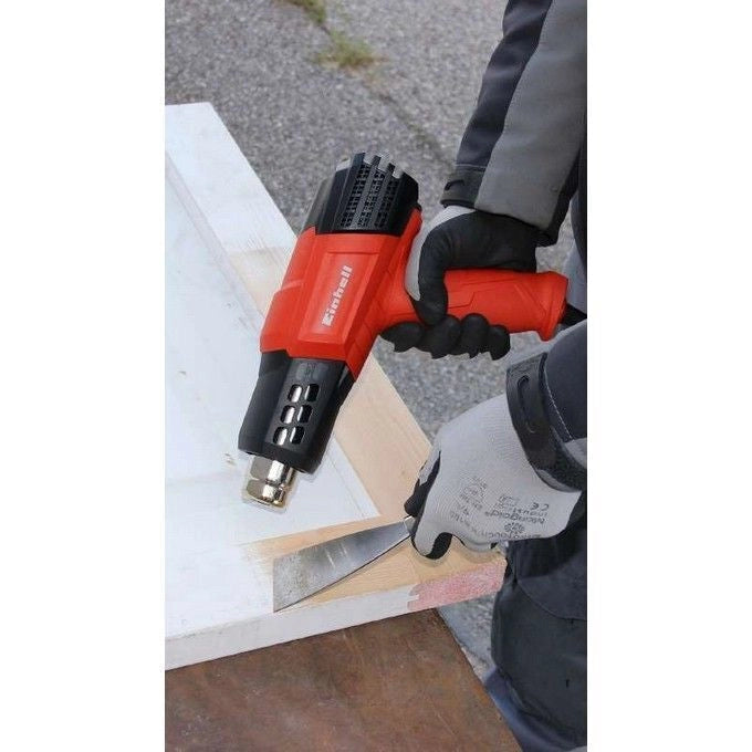 Einhell TE-HA 2000 E 500 l/min 550 °C 2000 W Nero, Rosso, Argento