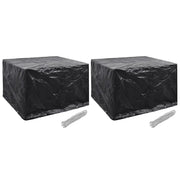 Coperture Arredi Giardino 2 pz 8 Occhielli 135x135x90 cm cod mxl 76353