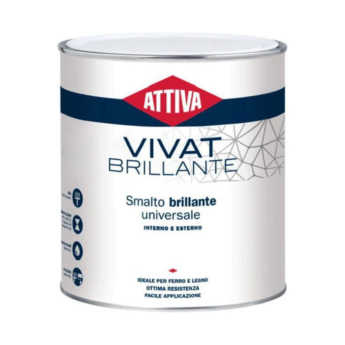 Attiva Smalto Sintetico 0.750 Litri 042 Caffe Vivat
